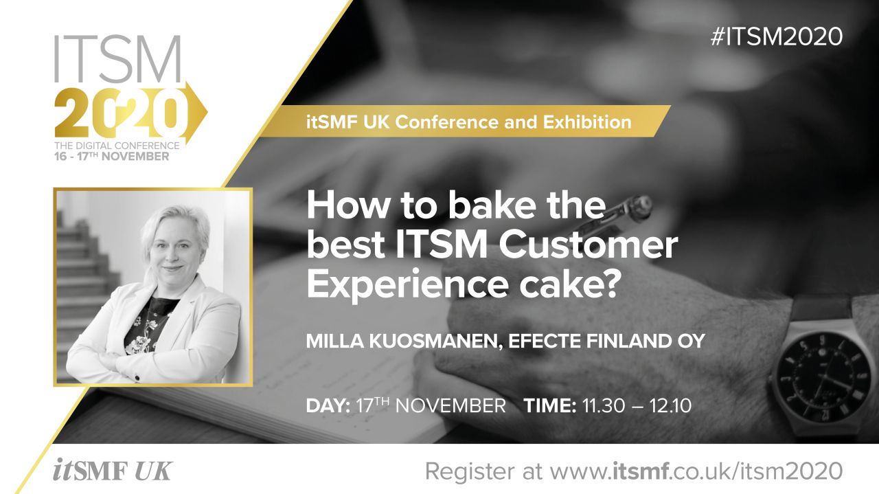 International events ITSM2020 The Digital Conference / itSMF UK